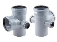 Крестовина двухплоскостная для внутренней канализации 110/110х87,5/50/50 РосТурПласт