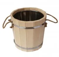 Запарник с нержавеющей вставкой, 12л, ОЛЬХА